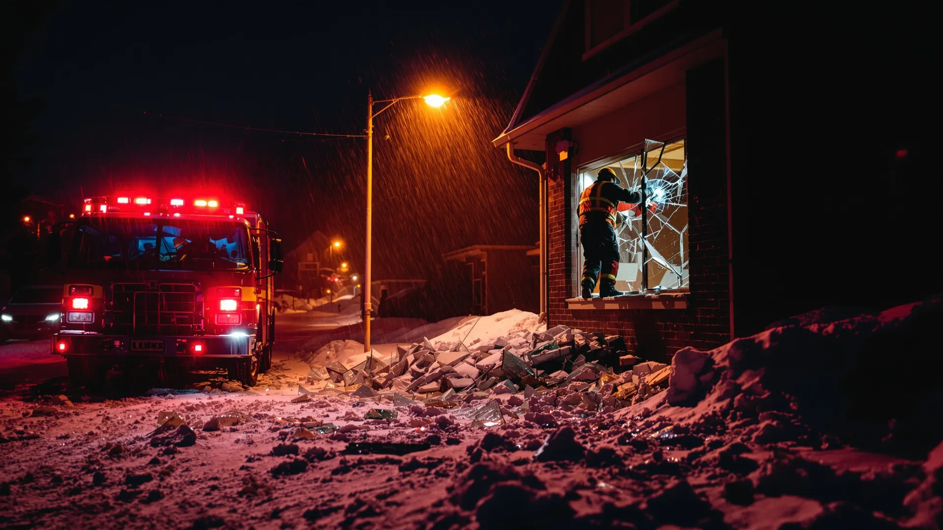 Intervention vitrier urgence nuit Québec