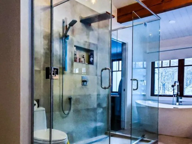 Installation verre trempé sur mesure